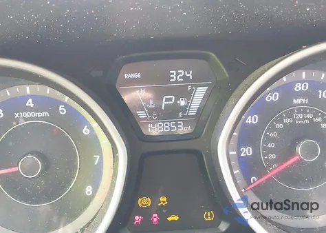 2014 Hyundai Elantra Se (Ulsan Plant) from USA, damaged, VIN KMHDH4AE0EU101787